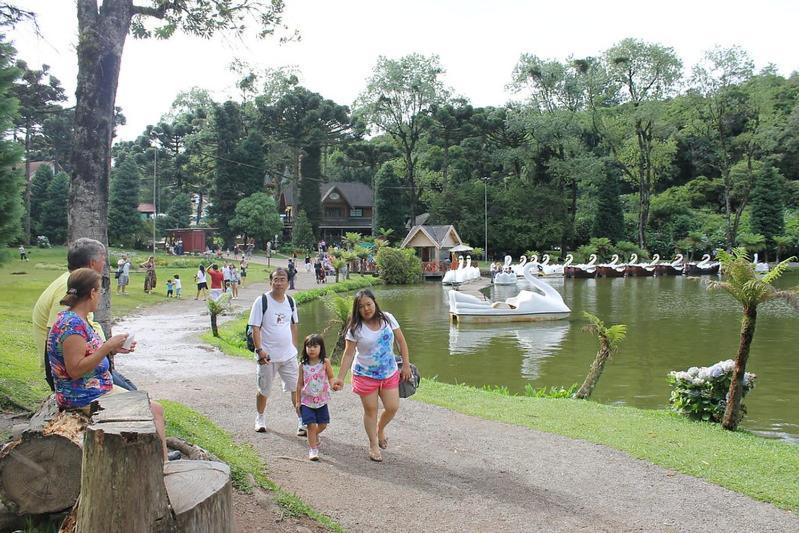 Charmosa Casa 3 Quartos Lago Negro Gramado Esterno foto