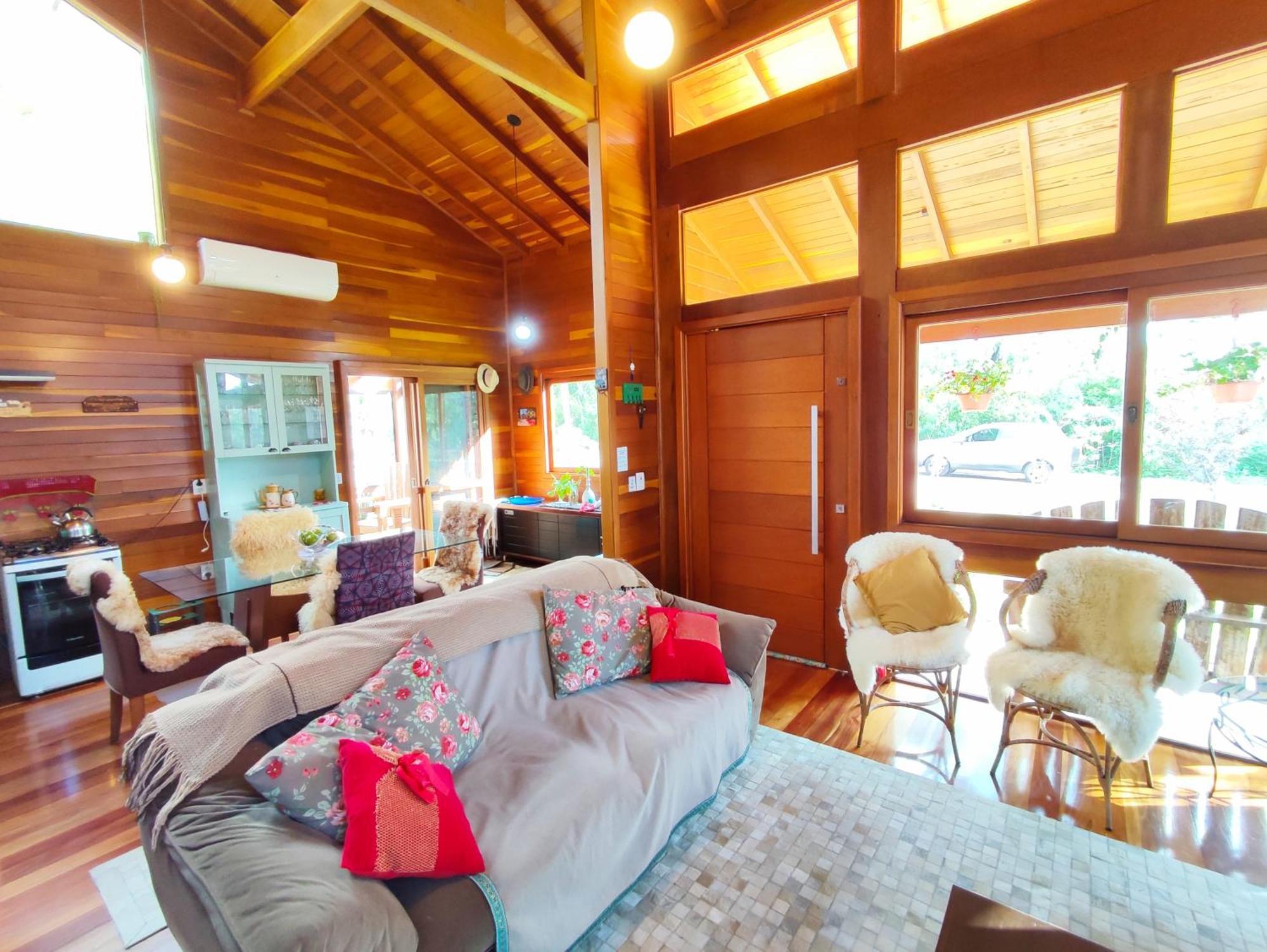 Charmosa Casa 3 Quartos Lago Negro Gramado Esterno foto