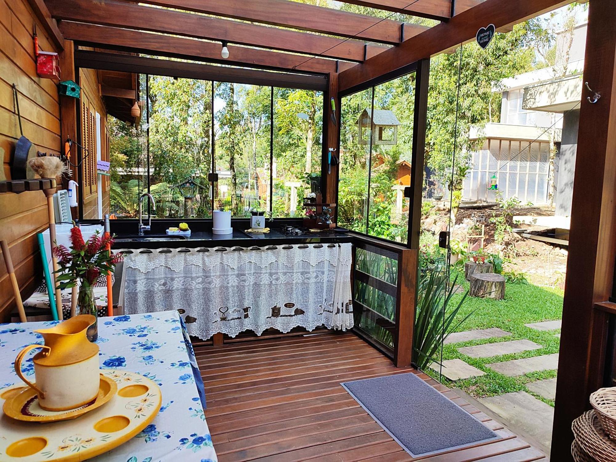 Charmosa Casa 3 Quartos Lago Negro Gramado Esterno foto