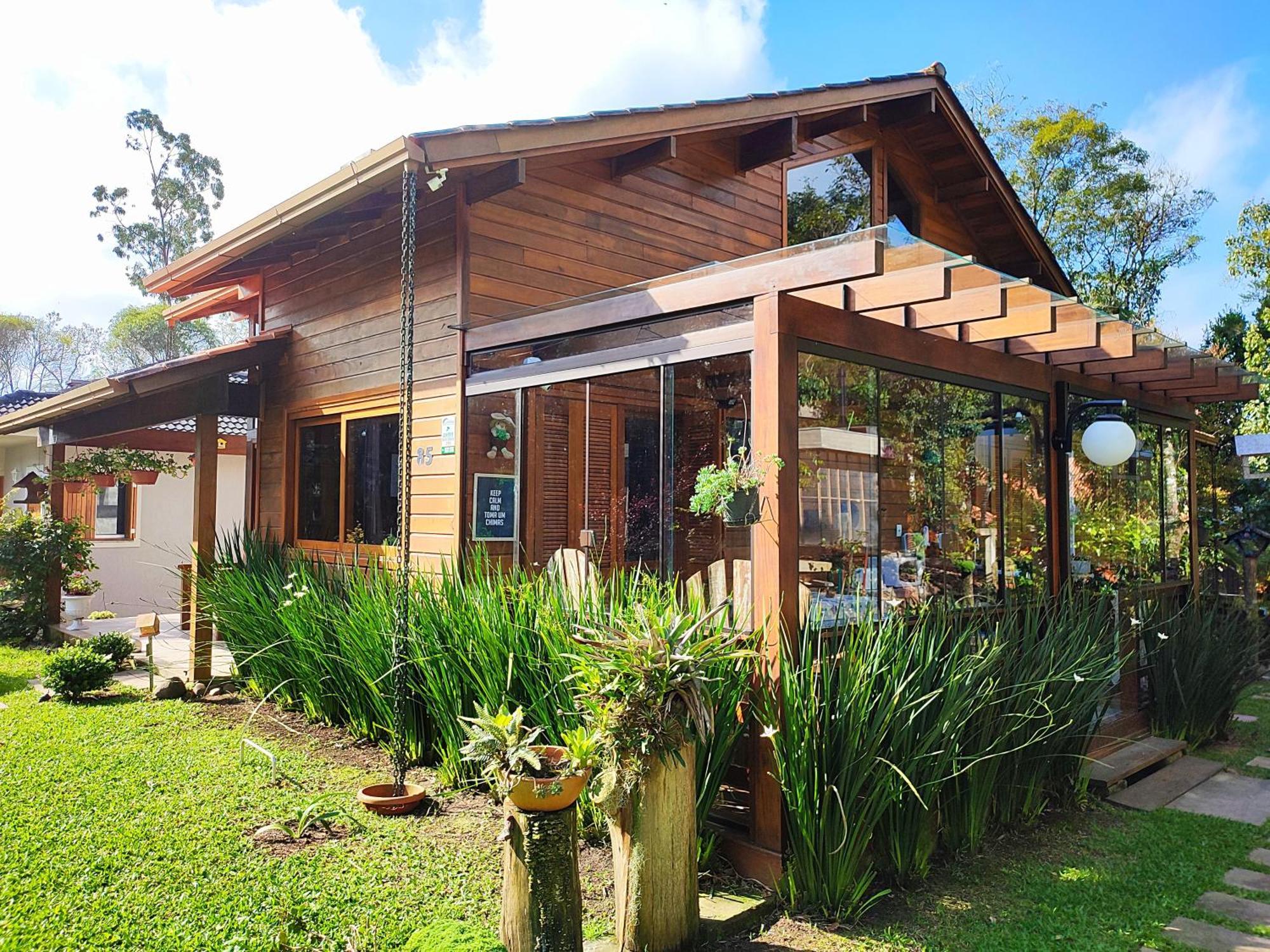 Charmosa Casa 3 Quartos Lago Negro Gramado Esterno foto