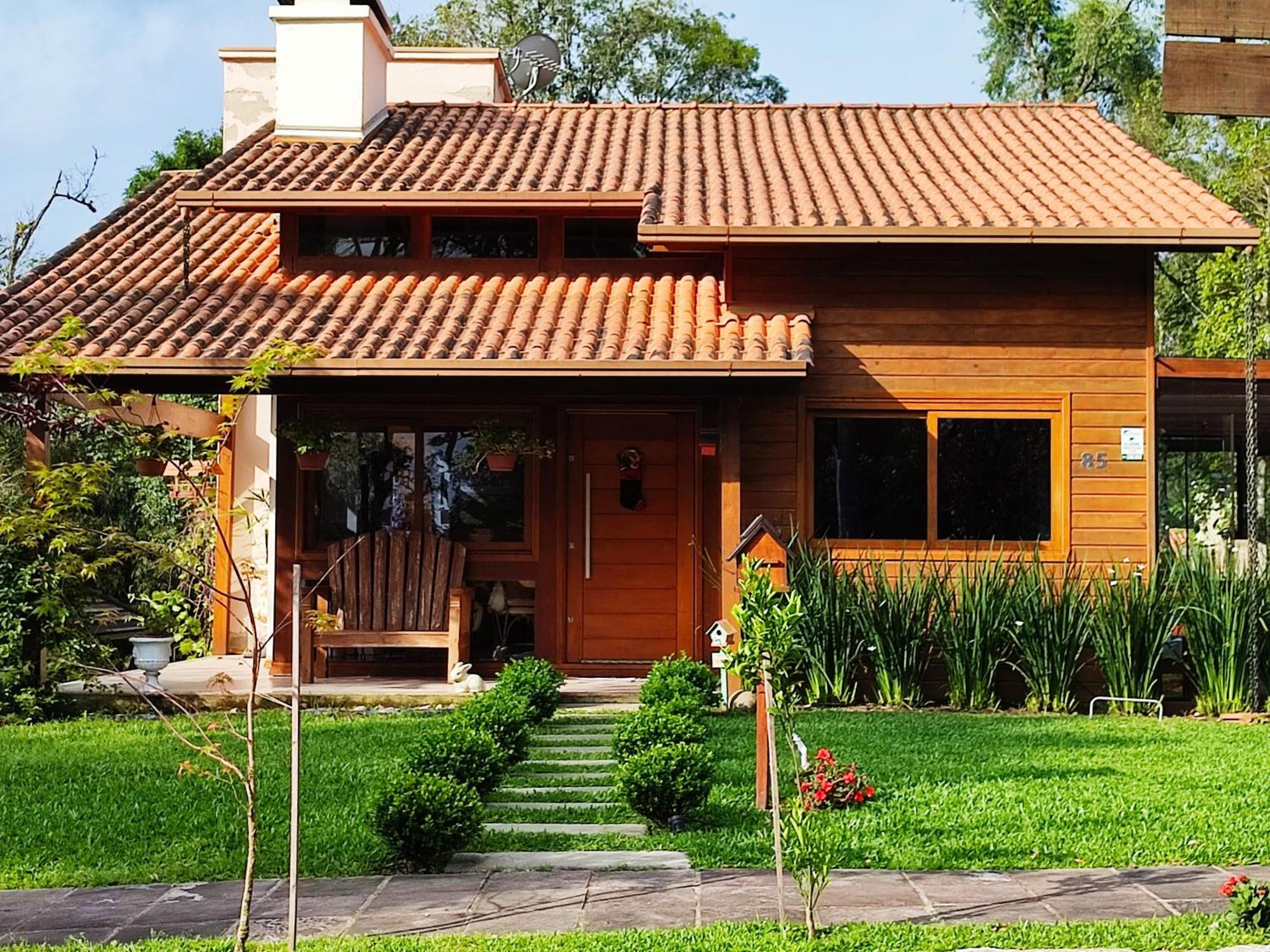 Charmosa Casa 3 Quartos Lago Negro Gramado Esterno foto