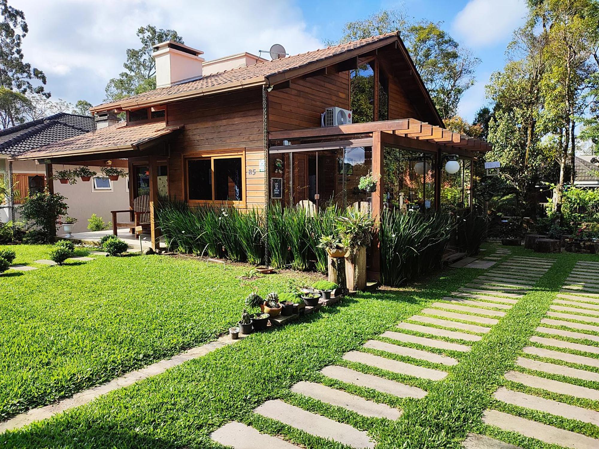 Charmosa Casa 3 Quartos Lago Negro Gramado Esterno foto